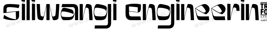Siliwangi Engineerin字体转换